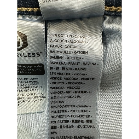 Levi's Boyfriend Jeans Women 31 Medium Wash Blue Denim Distressed Casual Stretch - Picture 6 of 12